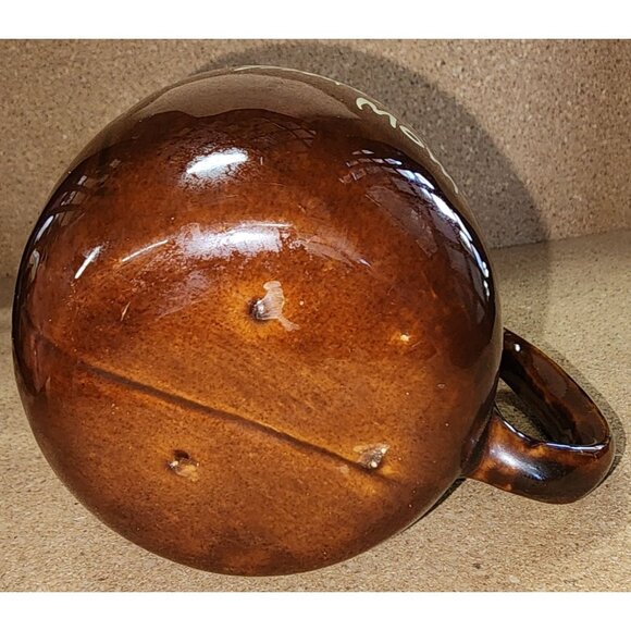 Vintage Makuahine Mom KavaCraft Hawaii Coffee Cup Mug Honolulu HI Souvenir Brown - Picture 5 of 7